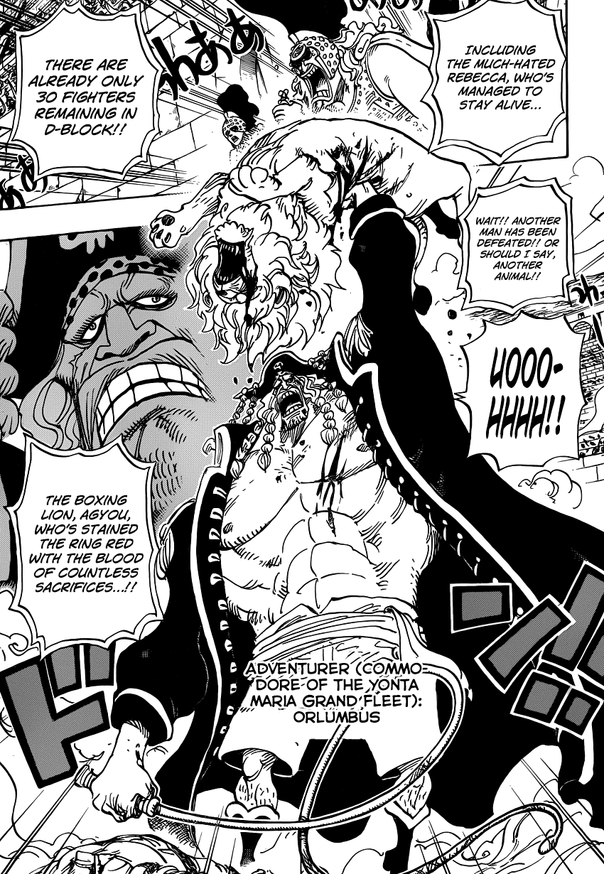 One Piece, Chapter 733 image 05
